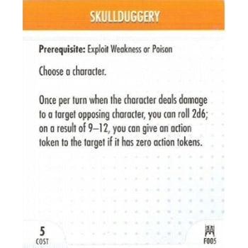 Skullduggery - F005