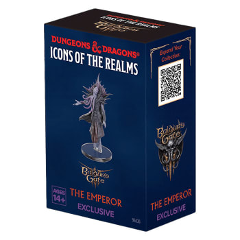 D&D Fantasy Miniatures: Adventures from Baldur's Gate - The Emperor Promo Figurine