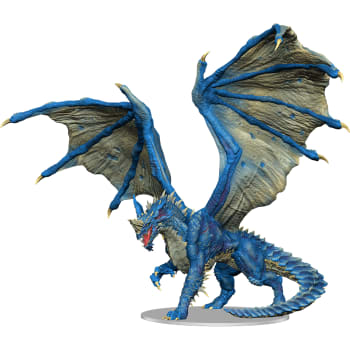 D&D Fantasy Miniatures: Icons of the Realms: Premium Figure - Adult Blue Dragon