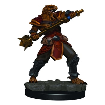 D&D Fantasy Miniatures: Icons of the Realms: Premium Figure - Male Dragonborn Fighter