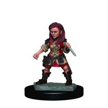 D&D Fantasy Miniatures: Icons of the Realms: Premium Figure - Halfling Female Rogue