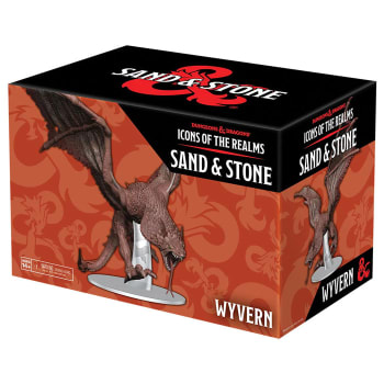 D&D Fantasy Miniatures: Icons of the Realms: Sand & Stone - Wyvern Premium Figure
