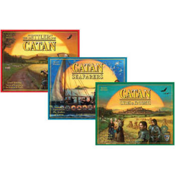 Catan: Settlers of Catan Triple Pack Board Game