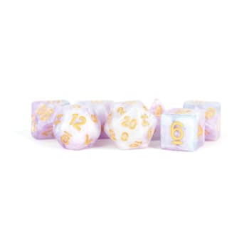 Poly 7 Dice Set: Lavender