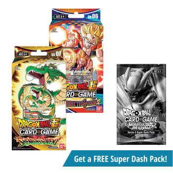 Dragon Ball Super TCG - Resurrected Fusion and Shenron's Advent Starter Decks