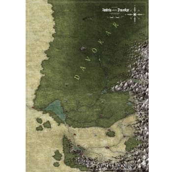 Symbaroum: Ambria & Davokar Map