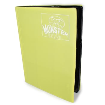 Monster Binder: 9 Pocket - Highlighter Yellow