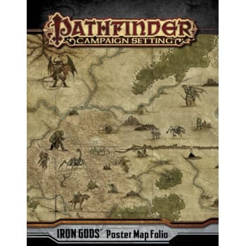 Pathfinder Campaign Setting: Iron Gods Poster Map Folio