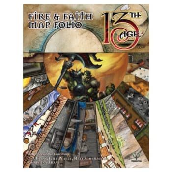 13th Age: Fire & Faith Map Folio