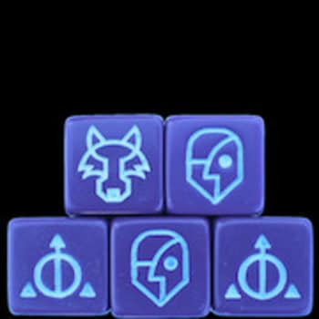 Ashes: Rise of the Phoenixborn - Illusion Ashes Dice 5-Pack