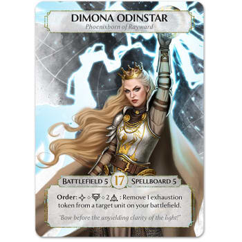 Ashes: Rise of the Phoenixborn - Dimona Odinstar Promo