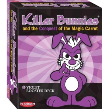 Killer Bunnies: Conquest of the Magic Carrot: Violet Booster Deck