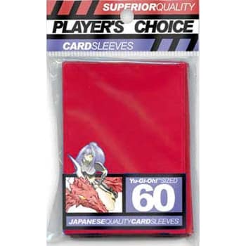 Player's Choice Sleeves - Red - Yu-Gi-Oh! Sized (60)