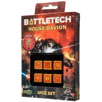 BattleTech Dice Set D6 (6) - House Davion