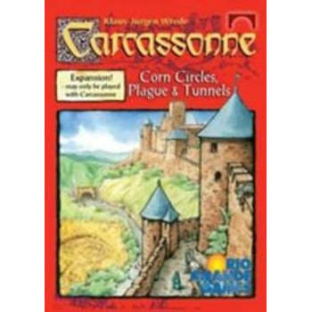 Carcassonne: Corn Circles, Plague, and Tunnels Expansion