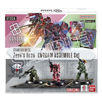 Gundam - Zeon's Rush - Assemble Starter Set