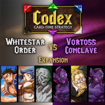 Codex: Card-Time Strategy - Whitestar vs. Vortoss Expansion