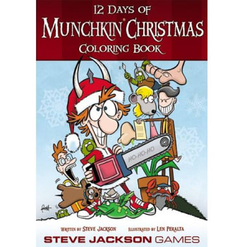 The 12 Days of Munchkin Christmas Coloring Book
