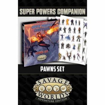 Savage Worlds RPG: Super Powers Pawns Boxed Set 1