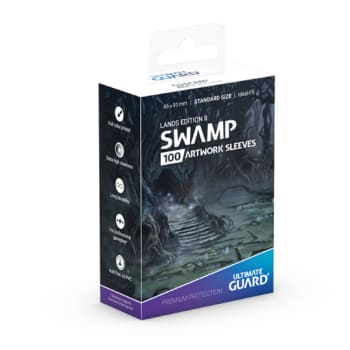 Ultimate Guard Sleeves: Lands Edition - Swamp 2 -100 CT