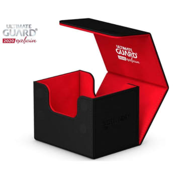 Ultimate Guard - Deck Case 100+ Sidewinder Xenoskin -  2020 Exclusive Red/Black