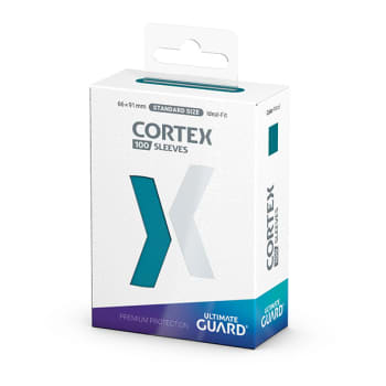 Cortex Sleeves: Standard Sized - Glossy Petrol (100)