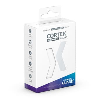 Cortex Sleeves: Standard Sized - Matte White (100)