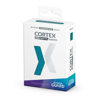 Cortex Sleeves: Standard Sized - Matte Petrol (100)