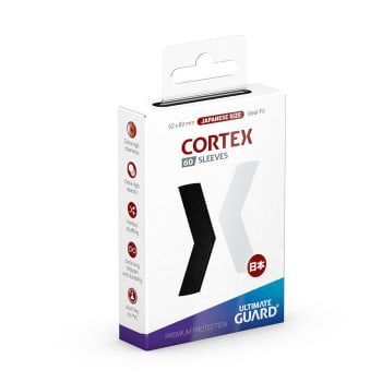 Cortex Sleeves: Japanese Sized - Matte Black (60)