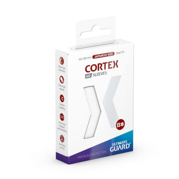 Ultimate Guard Sleeves - Cortex - Japanese Sized - Glossy White (60)