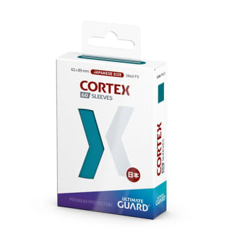 Cortex Sleeves: Japanese Sized - Glossy Petrol (60)