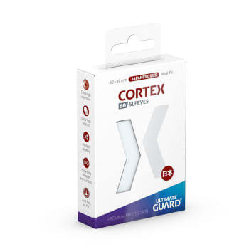 Cortex Sleeves: Japanese Sized - Matte Transparent (60)