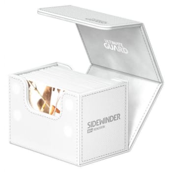 Ultimate Guard - Deck Case 80+ Sidewinder Monocolor - White