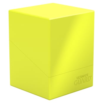Ultimate Guard Deck Case: 100+ Boulder - Solid Neon Yellow