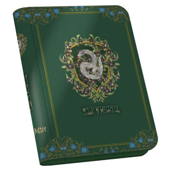 Ultimate Guard - 8-Pocket 160+ Zipfolio Xenoskin - Harry Potter: Four Houses - Slytherin