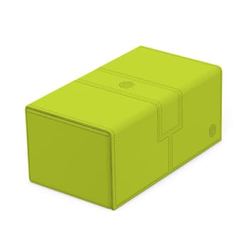 Ultimate Guard - 200+ Twin Flip'n'Tray Xenoskin Deck Case - Summer 2025 - Lime