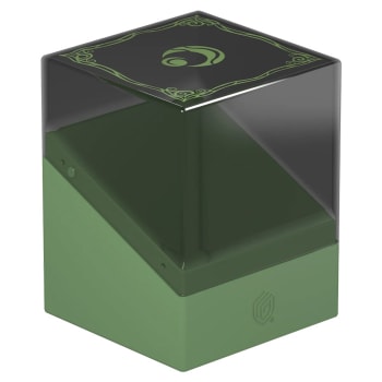 MTG Ultimate Guard Deck Case: 100+ Boulder - Lorwyn Eclipsed - Elves (Black and Green)