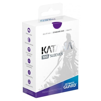 Ultimate Guard Sleeves - Katana - Standard Sized - Purple (100)