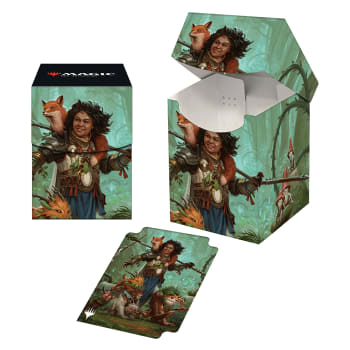 Wilds of Eldraine - 100+ Deck Box - (B) Ellivere of the Wild Court