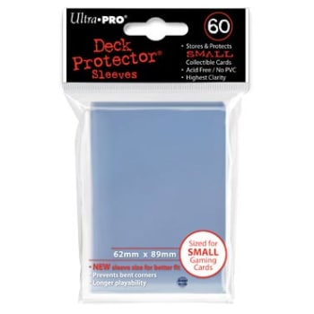 Ultra Pro Sleeves - 60 count - Clear - Small