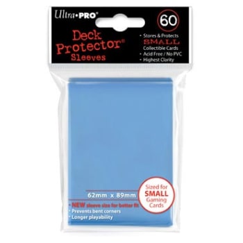 Ultra Pro Sleeves - 60 count - Light Blue - Small