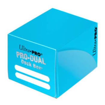 Ultra Pro - Small PRO Dual Deck Box - Light Blue