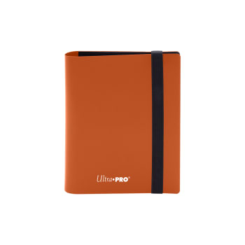 UltraPro 4 Pocket PRO-Binder - Eclipse - Pumpkin Orange
