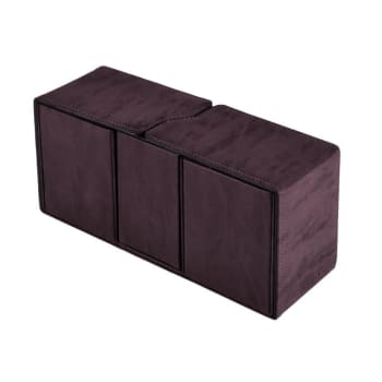 UltraPro Suede Collection - Alcove Vault Deck Box - Amethyst