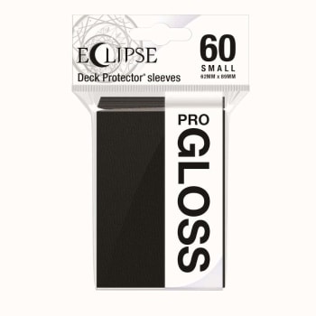 Ultra Pro Sleeves - Small - Pro-Gloss Eclipse Jet Black