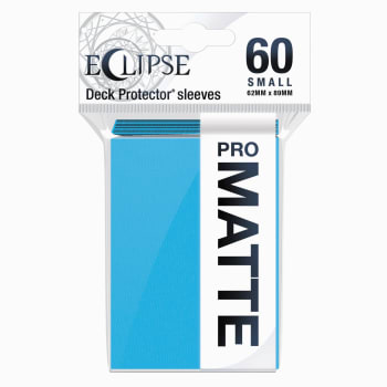 UltraPro Sleeves - Matte Eclipse Small - Sky Blue (60)