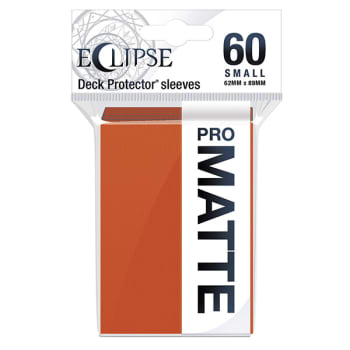 Ultra Pro Sleeves - Matte Eclipse Small - Pumpkin Orange (60)