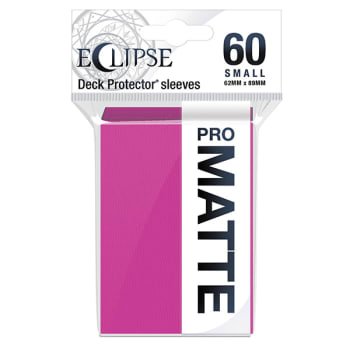 UltraPro Sleeves - Matte Eclipse Small - Hot Pink (60)