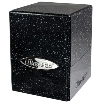 UltraPro - Satin Cube Deck Box - Glitter Black