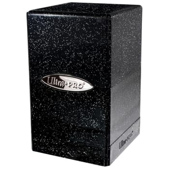 Ultra Pro Satin Tower Deck Box - Glitter Black